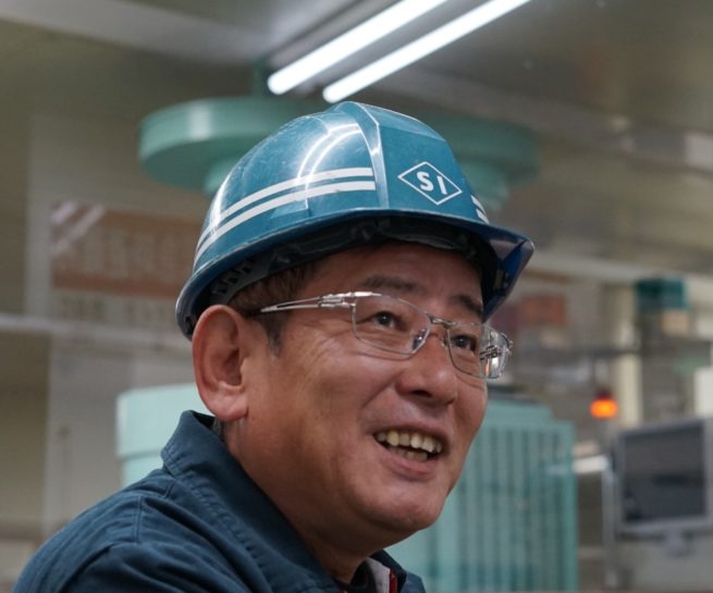 工場長 取締役 鮫島 和美